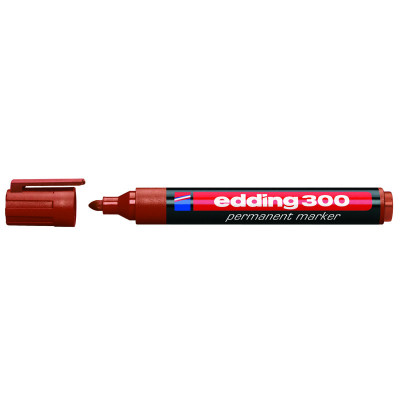 Маркер Edding перманентний Permanent 1.5-3 мм Коричневий (e-300/07)