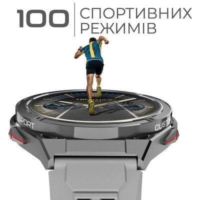 Смарт-годинник HiFuture active black-red (active.black-red)