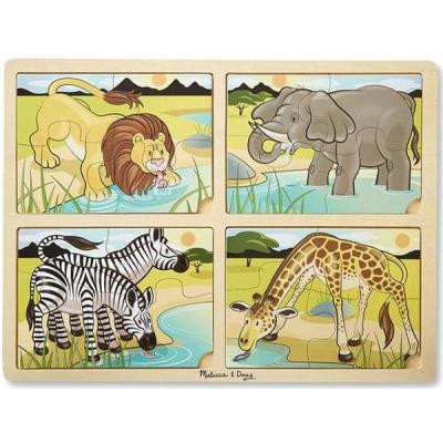Пазл Melissa&amp;Doug Мега 4 в 1 &quot;Сафарі&quot; (MD9366)