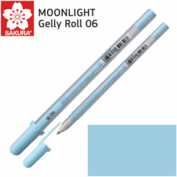Ручка гелева Sakura MOONLIGHT Gelly Roll 06, Небесно-блакитний (84511320307)