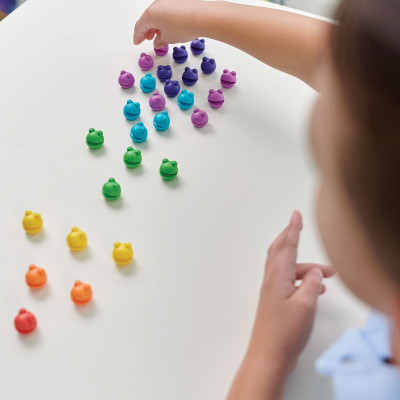 Розвиваюча іграшка Learning Resources для навчання лічбі серії Numberblocks - Веселі жабки Numberblobs (HM94490-UK)