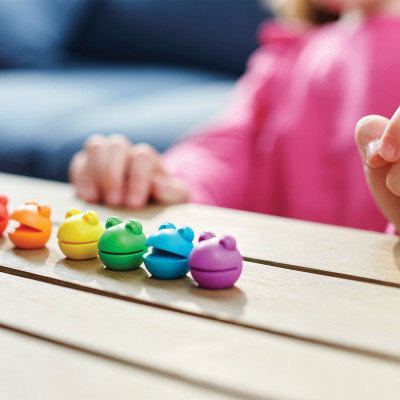Розвиваюча іграшка Learning Resources для навчання лічбі серії Numberblocks - Веселі жабки Numberblobs (HM94490-UK)