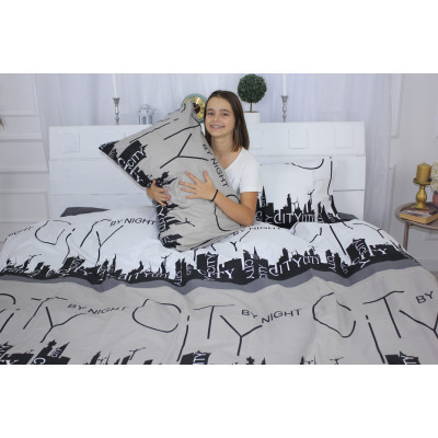 Постільна білизна MirSon Бязь Ranforce Elite 17-0498 Wonderful 160х220 (2200004698847)