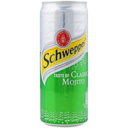 Напій Schweppes Classic Mojito Безалкогольний сильногазований 330 мл (5449000171351)