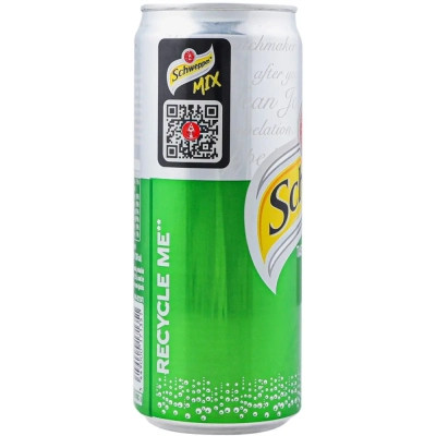 Напій Schweppes Classic Mojito Безалкогольний сильногазований 330 мл (5449000171351)