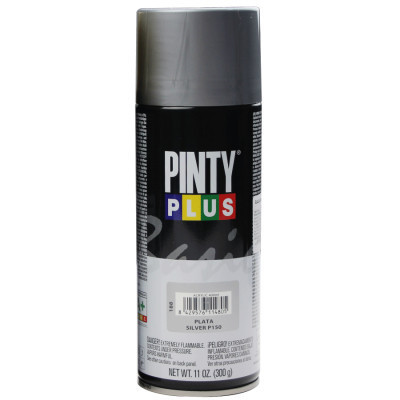 Фарба-аерозоль Pintyplus на алкідній основі BASIC Ral P150, Срібло, 400 мл (8429576114805)