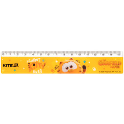 Лінійка Kite Garfield, 15 см (GF25-090)
