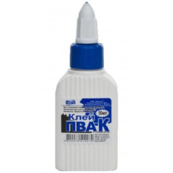 Клей КіП ПВА-К 50 мл із супер ковпачком (GLUE-KIP-PVA-50ML)