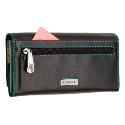 Гаманець Visconti R11 Paloma з RFID Black/Rhumba (R11 BLK/RHUMBA)