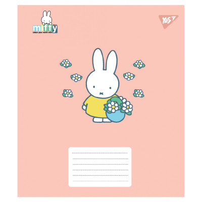 Зошит Yes Miffy Playfull А5 24 аркушів лінія (767637)
