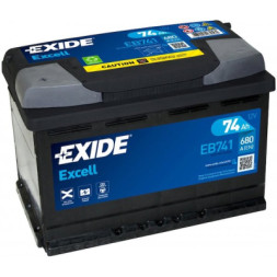 Акумулятор автомобільний EXIDE EXCELL 74A (EB741)