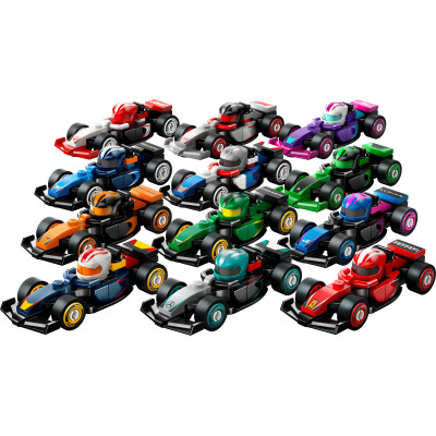 Конструктор LEGO Minifigures Колекційні автомобілі для перегонів F1 (71049)