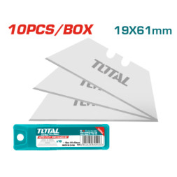 Ніж монтажний Total THT519001 леза для ножів трапеція 61X19мм,10шт. (THT519001)