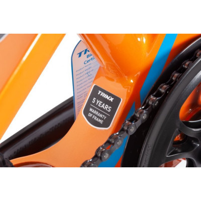Велосипед Trinx Seals 3.0 20&quot; Orange-Black-Blue (SEALS3.0OBB)