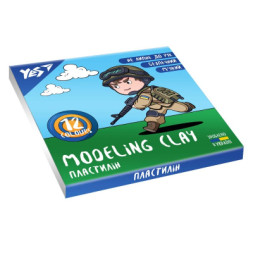 Пластилін Yes Месники 12 кольорів 240 г (540638)