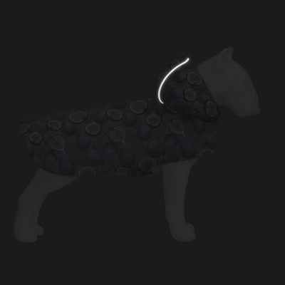 Дощовик для тварин WAUDOG Clothes Накидка з капюшоном Інжир XS (355-4053)