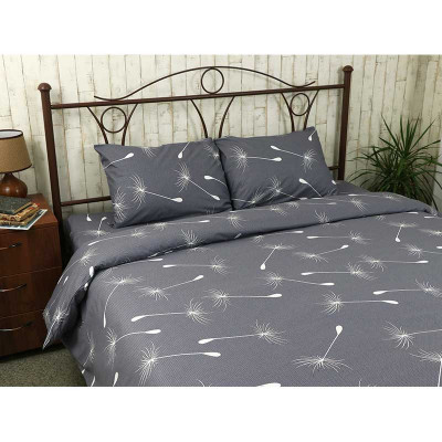 Простирадло Руно бязь Fly Grey 143х215 см (71.114Б_Fly grey)