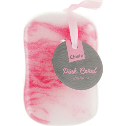 Губка для купання Chisto Pink Coral (4823098407676)