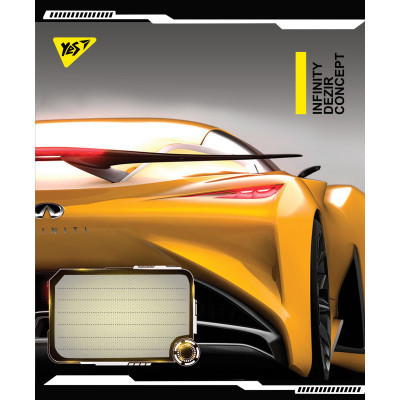 Зошит Yes А5 Dezir concept 48 аркушів, лінія (766457)