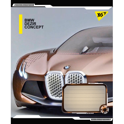 Зошит Yes А5 Dezir concept 48 аркушів, лінія (766457)
