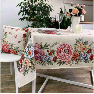 Скатертина Прованс гобеленова Alegria 95х100 см (21794)
