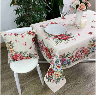 Скатертина Прованс гобеленова Alegria 95х100 см (21794)