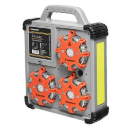 Ліхтар Mactronic X-Flare (30 Lm) Red/Blue/Amber Recharg 12/220V (PSD0112) (DAS302492)
