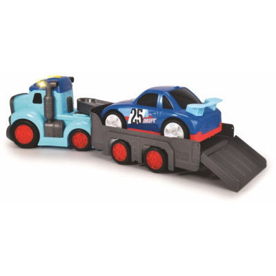 Спецтехніка Dickie Toys Вантажівка АВС &quot;Тедді&quot; зі звук. та світл. ефектами, з причепом та машинкою, 60 см (4119002)