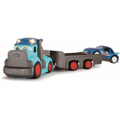 Спецтехніка Dickie Toys Вантажівка АВС &quot;Тедді&quot; зі звук. та світл. ефектами, з причепом та машинкою, 60 см (4119002)