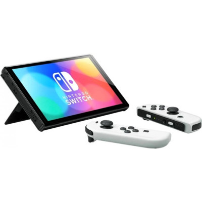 Ігрова консоль Nintendo Switch OLED (біла) (45496883386)