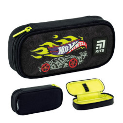 Пенал Kite 662-2 Hot Wheels (HW24-662-2)