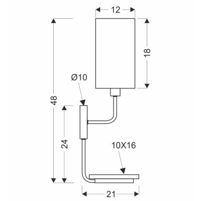Бра Candellux 21-76854 Keto (21-76854)