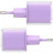 Зарядний пристрій Acefast 1xUSB-C 30W Gan A53 Fast Charger alfalfa purple (6974316282365)