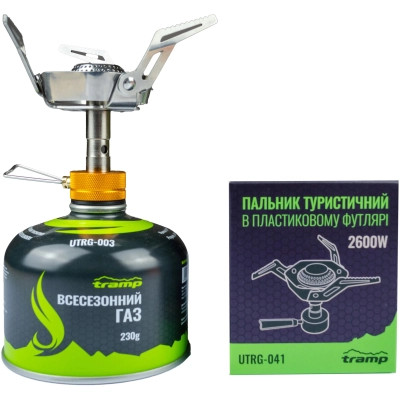 Пальник Tramp UTRG-041 + Картридж 230гр (UTRG-041+UTRG-003)