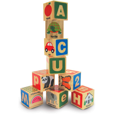Кубики Melissa&amp;Doug Цифри / Букви (MD2253)
