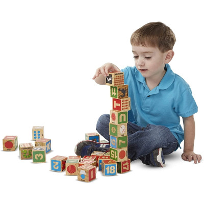 Кубики Melissa&amp;Doug Цифри / Букви (MD2253)