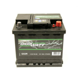 Акумулятор автомобільний GigaWatt 52А (0185755200)