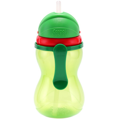 Поїльник-непроливайка Canpol babies 370 мл салатовий (56/113_gre)