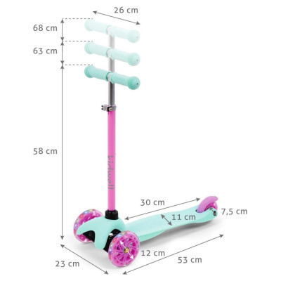 Самокат Kidwell Uno Mint (5901130080014)