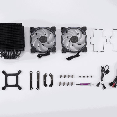 Кулер до процесора CoolerMaster Hyper 622 Halo Black (RR-D6BB-20PA-R1)