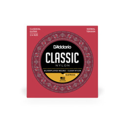 Струни для гітари D'Addario Student Classics Normal Tension 3/4 (EJ27N 3/4)