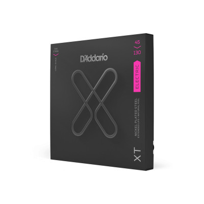 Струни для гітари D&#039;Addario XT Bass Nickel Plated Steel Regular Light 5-String (45-130) (XTB45130)