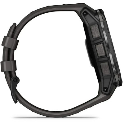 Смарт-годинник Garmin Instinct 3, 50mm, AMOLED, Black Bezel with Charcoal Band, GPS смарт-годинник (010-03020-00)