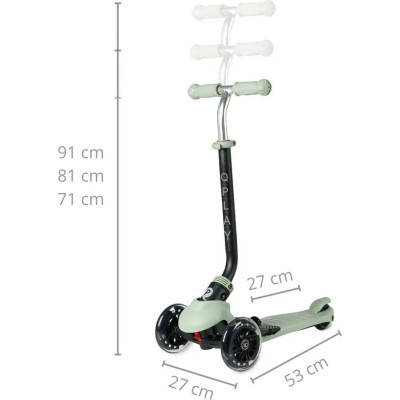 Самокат QPlay 5 в 1 Sema Pro Green (ST-004SemaProGeeen)