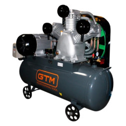 Компресор GTM 300л, 2800/2000л/хв, 15кВт, 10бар, 380В, 3 циліндри V-под. (KCJ3120-300L)