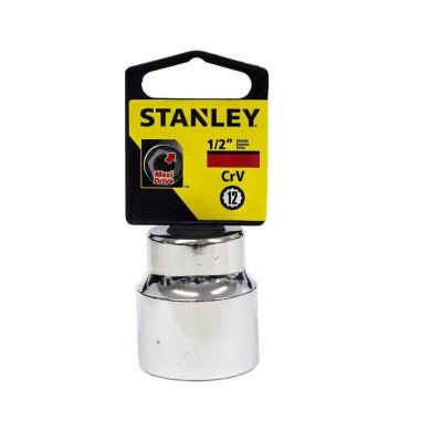 Головка торцева Stanley 1/2&quot; х 26мм, з дванадцятигранним профілем, метрична (4-88-798)