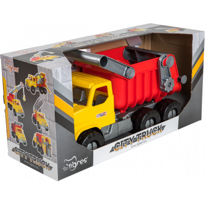Спецтехніка Tigres Авто &quot;City Truck&quot; самоскид в коробці (39368)