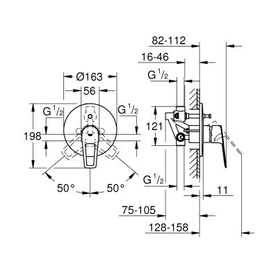 Змішувач Grohe BauLoop (29081001)