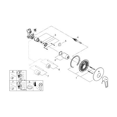 Змішувач Grohe BauLoop (29081001)