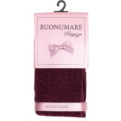 Колготки дитячі BNM з люрексом (M0C0301-1366-7G-burgundy)